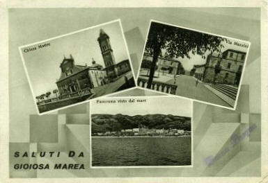 Gioiosa Marea - Cartolina epoca del 1939