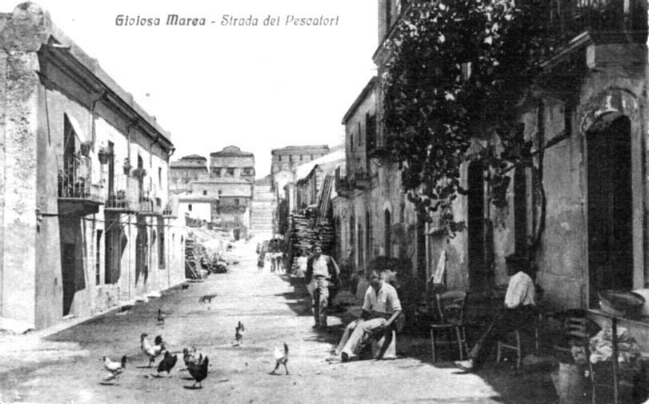 Gioiosa Marea Via Garibaldi Strada dei pescatori